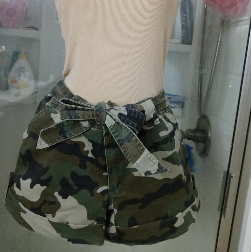 Camouflage shorts